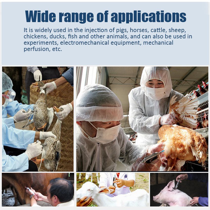 Application of veterinary pill gun