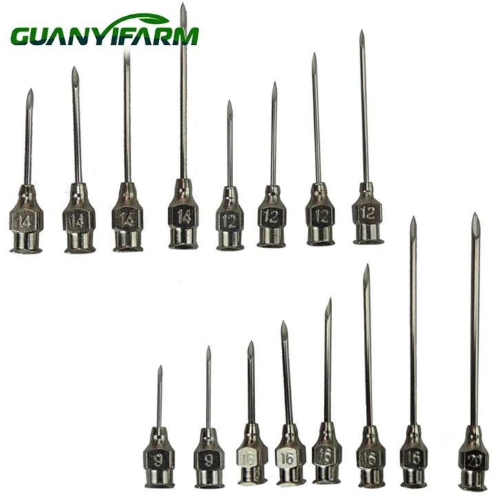 Stainless Steel Veterinary Needle