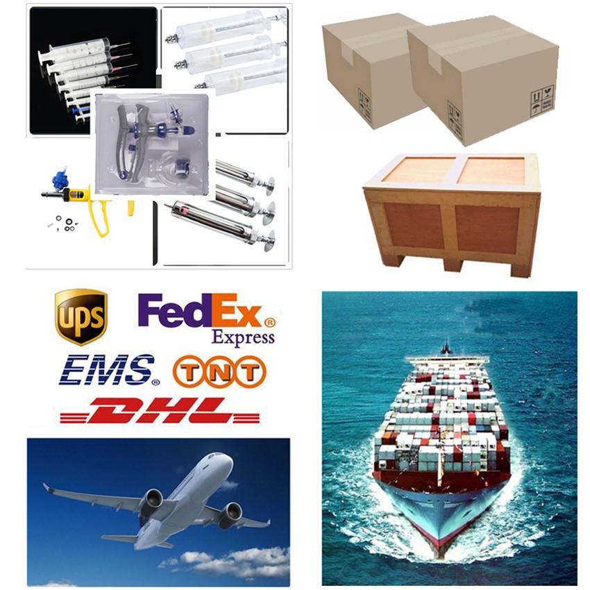 Packaging and Veterinary metal syringe Packaging and Veterinary metal syringe